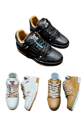 【ヴィトンタイプ】Trainer メンズ  スニーカー  ash5158