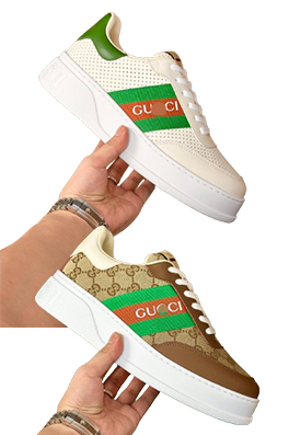 【グッチタイプ】メンズ   スニーカー  ash5215