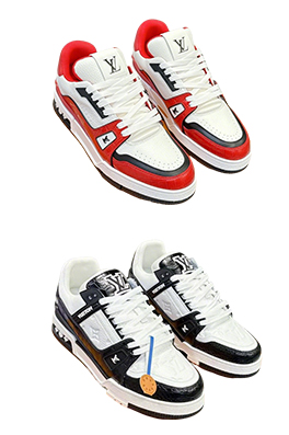 【ヴィトンタイプ】Trainer メンズ レディース スニーカー  ash5474