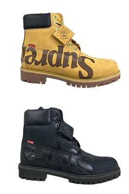 【シュプリームタイプ】×【TIMBERLAND】メンズ ブーツ  ash5542