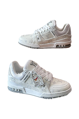 【ヴィトンタイプ】Trainer メンズ レディース スニーカー  ash5567