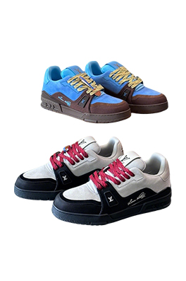 【ヴィトンタイプ】Trainer メンズ  スニーカー  ash5626