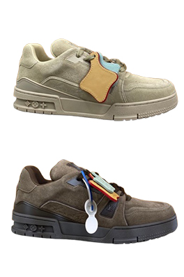 【ヴィトンタイプ】Trainer メンズ スニーカー ash5729