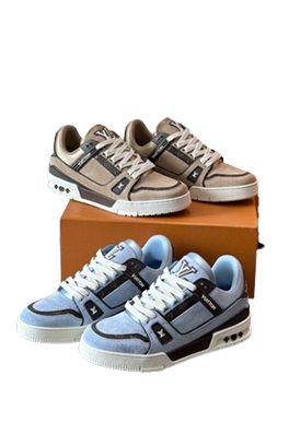 【ヴィトンタイプ】trainer メンズ スニーカー ash5888