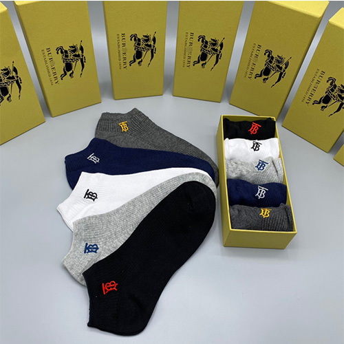 贅*湿様 BURBERRY バーバリー メンズ靴下 10足セット org.jpg
