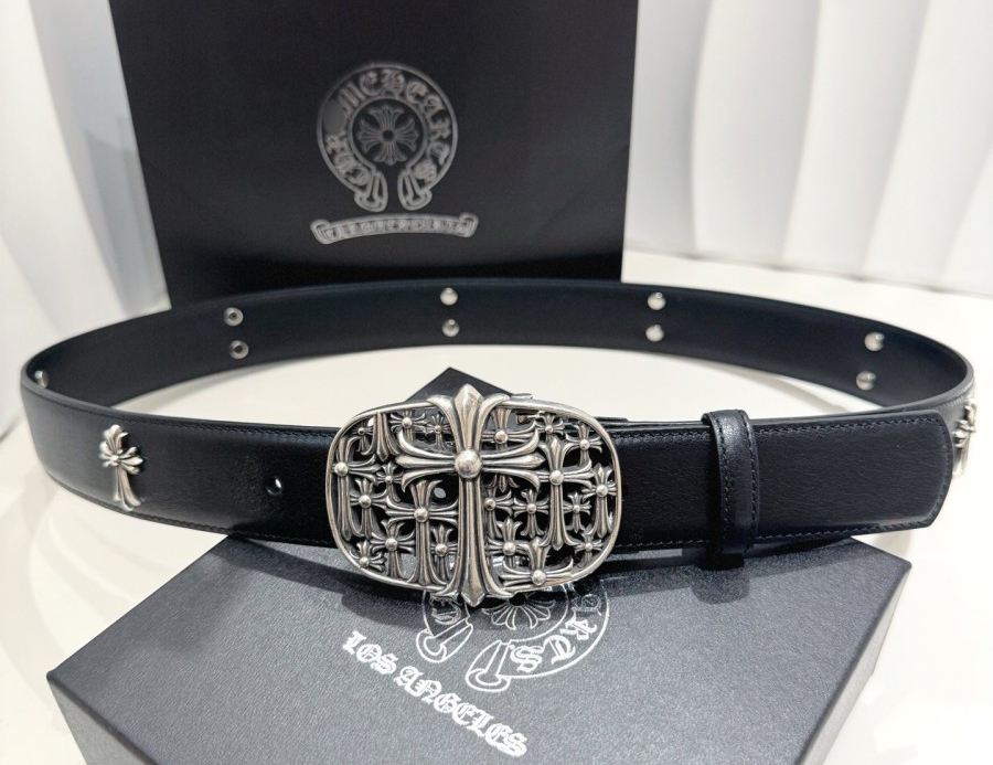 セカンドブランド / 【クロムハーツタイプ】メンズ ベルト acc6240