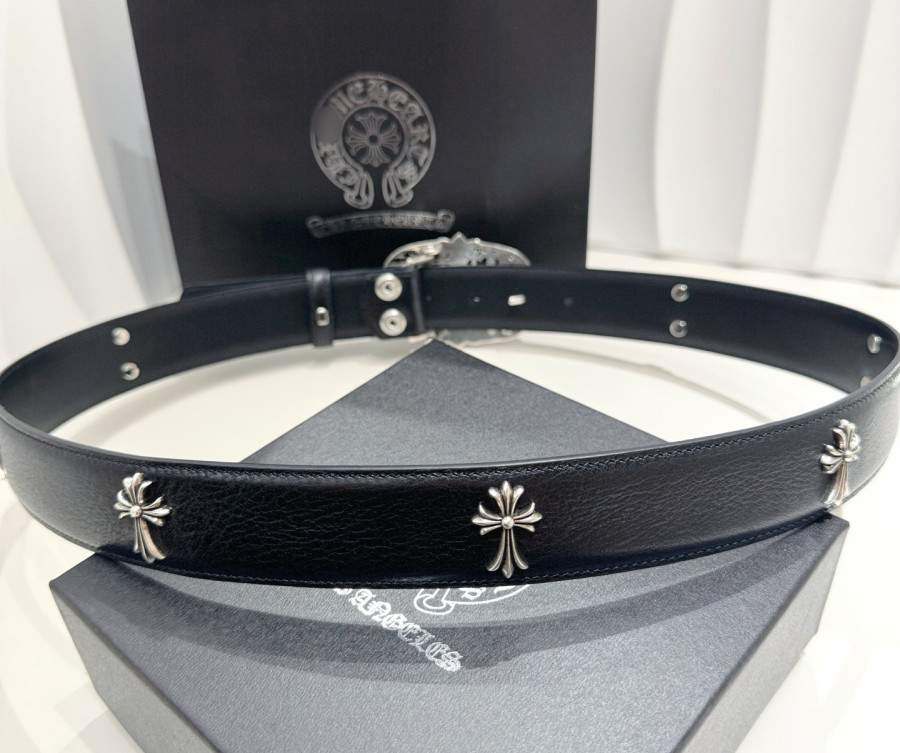 セカンドブランド / 【クロムハーツタイプ】メンズ ベルト acc6240