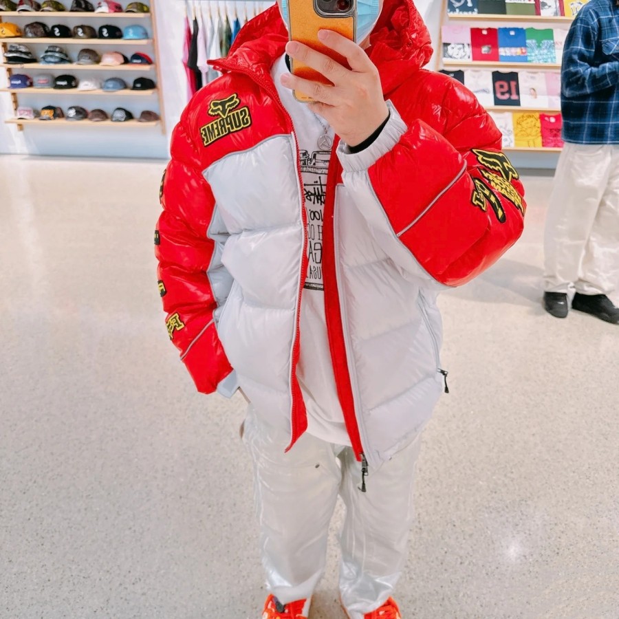 セカンドブランド / 【シュプリームタイプ】×【FOX RACING】ダウン