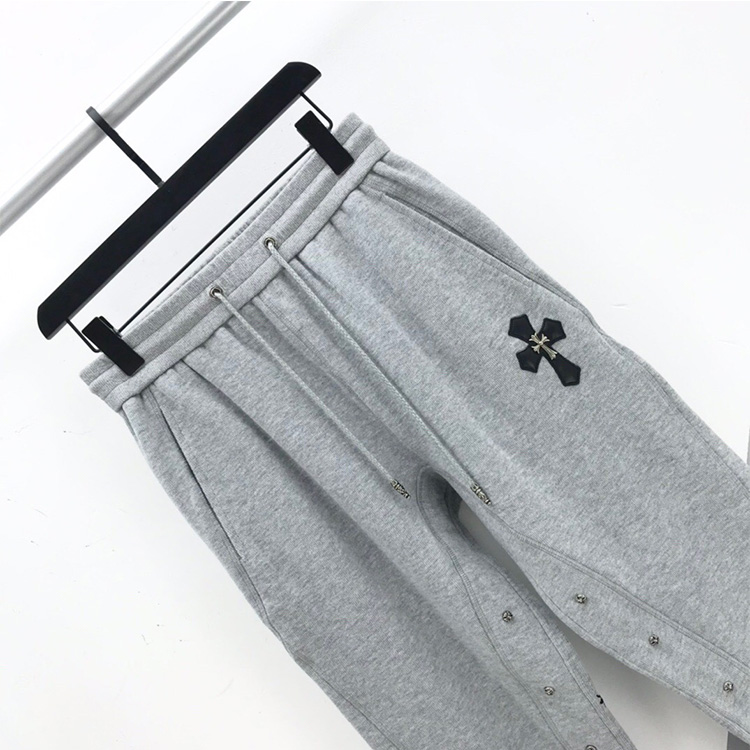 まさきクロムハーツ スウェットパンツ CHROME HEARTS クロムハーツ スウェット パンツ CH 刺繍 黒