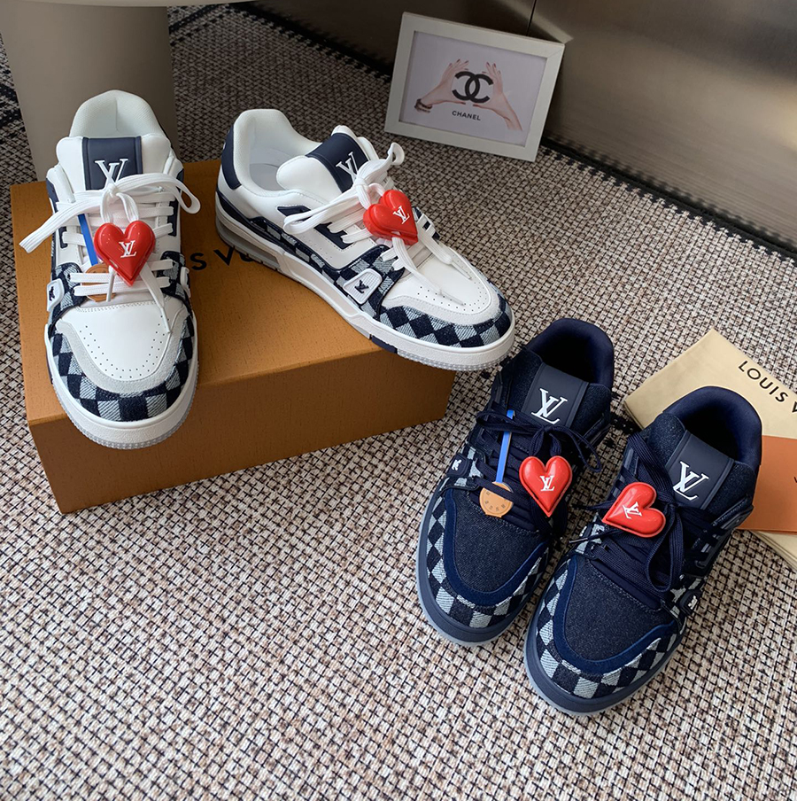 セカンドブランド / 【ヴィトンタイプ】メンズ スニーカー ash5327