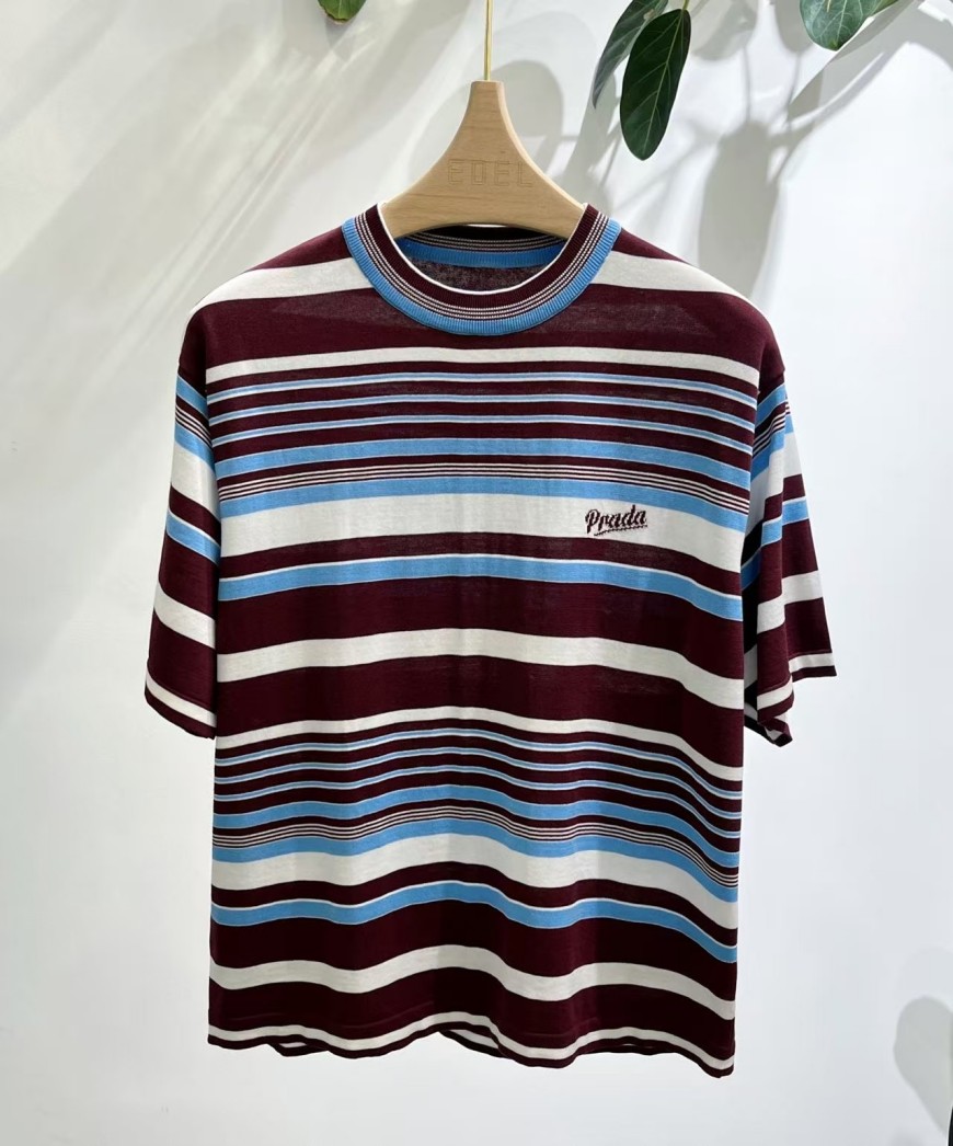 セカンドブランド / 【プラダタイプ】レディース ニット 半袖Tシャツ