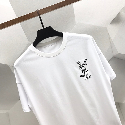 セカンドブランド / 【サンローラン】メンズ レディース 半袖Tシャツ