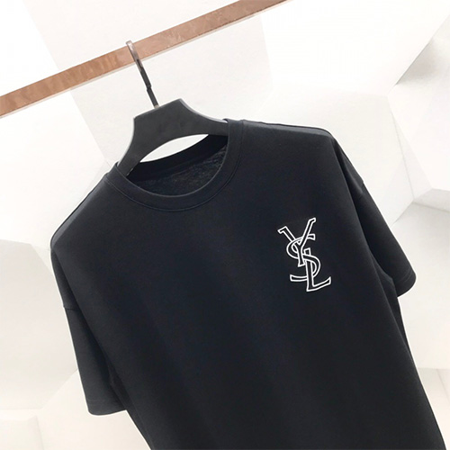 セカンドブランド / 【サンローラン】メンズ レディース 半袖Tシャツ