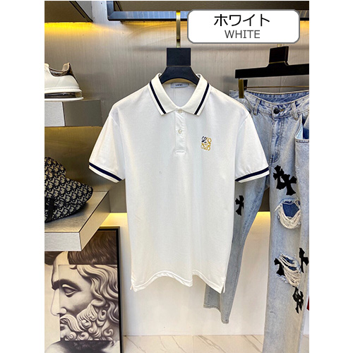 セカンドブランド / 【LOEWE】メンズ レディース 半袖ポロシャツ