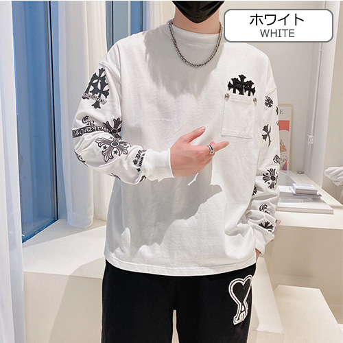 Sサイズ♬スウェット  ホワイト 長袖シャツ GU ジーユー ライトスウェットオーバーサイズT 長袖Tシャツ