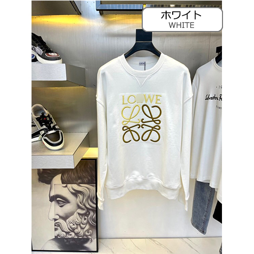 LOEWE 【ロエベ】Loewe コットン 長袖 クルーネック ニット