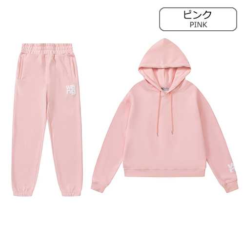 美品　アレキサンダーワン　ジョガーパンツ　スウェットセットアップ スウェット Alexander Wang(アレキサンダーワン) SETUP-EXE