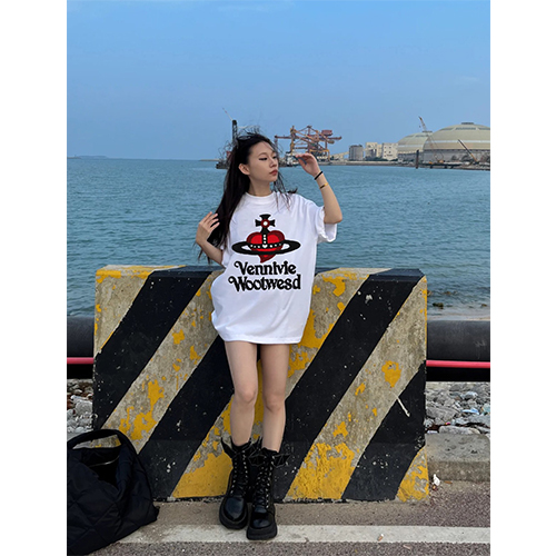 Westwood Vivienne ヴィヴィアンウエストウッド Tシャツ スタッズT MAN トップス ロンT オーブ スタッズ XL 48 トップス