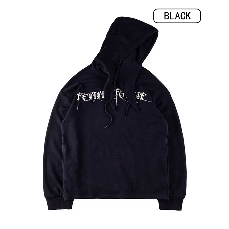 2BRAND韓国格安メンズファッション服は9monthの【バレンシアガ BALENC*AGA】フード Tシャツ パーカー aat4719