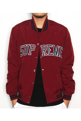 supreme mesh varsity jacket
